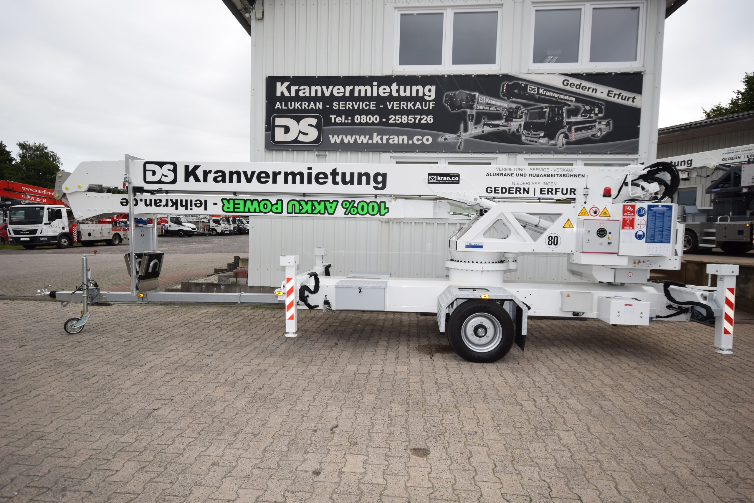 AMAK 33E Vollelektrisch Bild Anhängerkran AMAK 33E Vollelektrisch