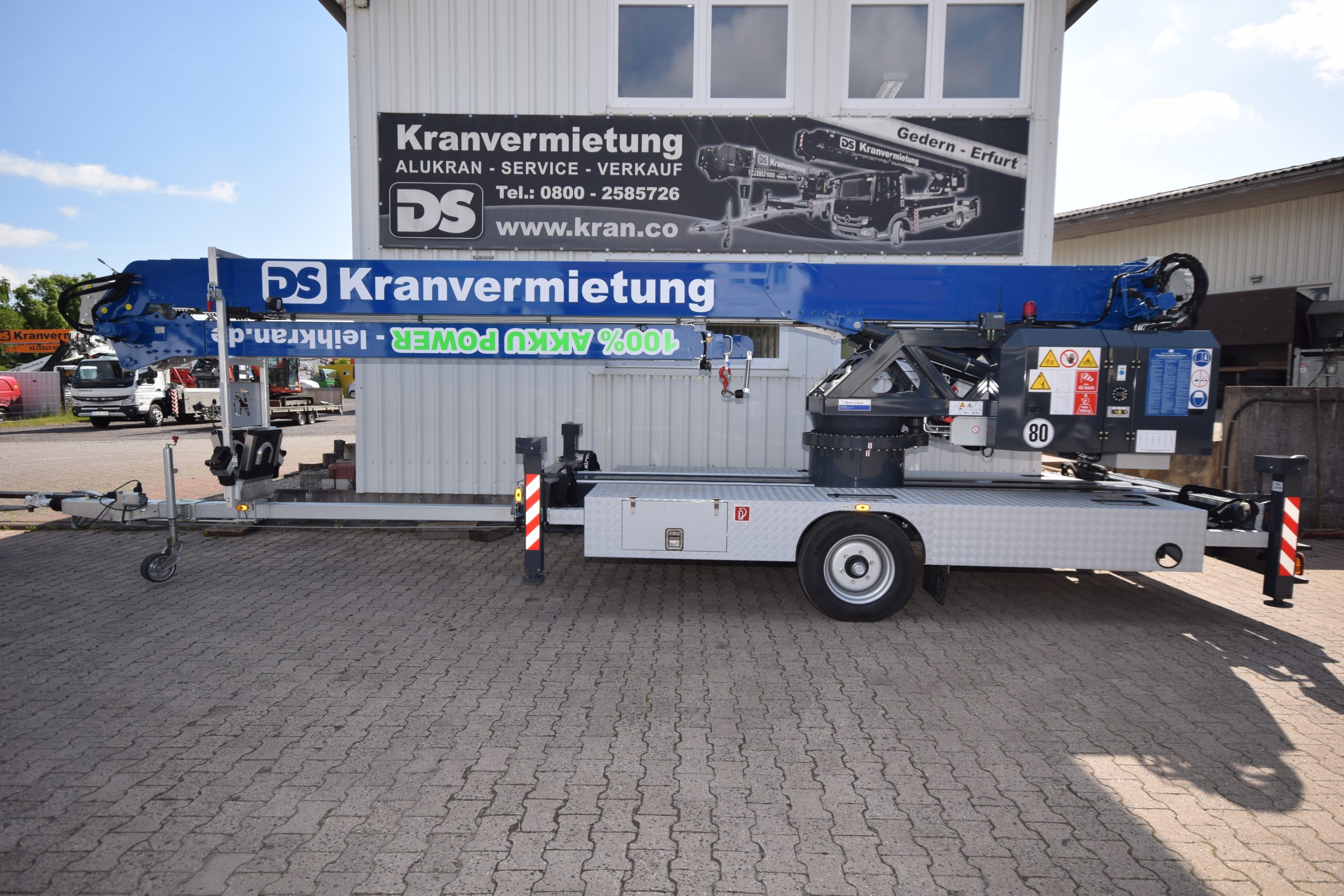 Anhängerkran AMAK 35.3E Vollelektrisch Bild Anhängerkran AMAK 35.3E Vollelektrisch